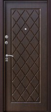 Дверь Алмаз Алмаз Шелк бордо  Тиковое дерево №28