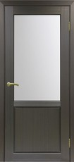 Дверь Optima Porte Сицилия 702 Остекление №21 Мателюкс Венге FL Экошпон