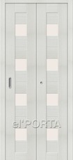 Дверь el'Porta складная Porta X 23 Bianco Veralinga экошпон